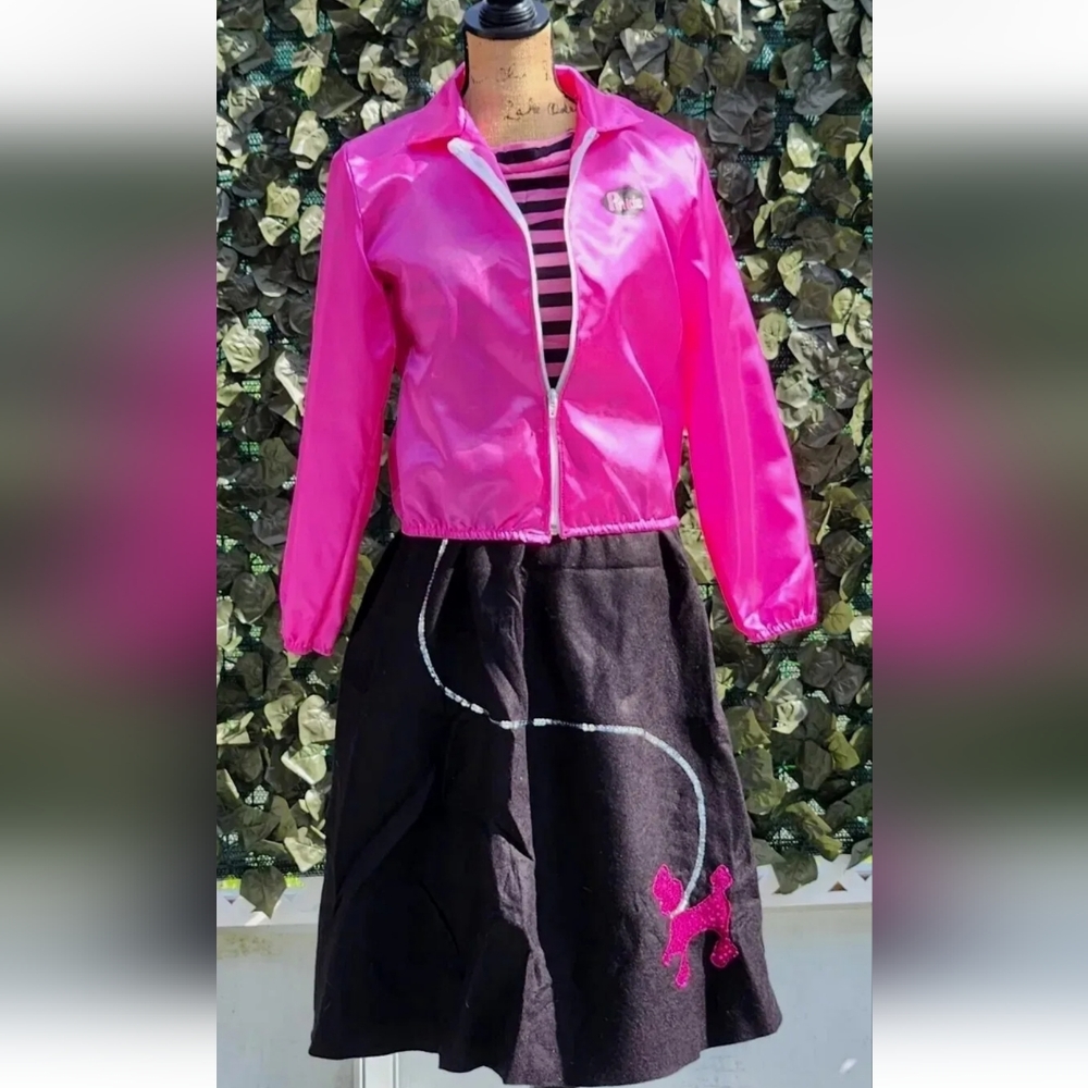 Pink Ladies Costume, great for halloween grease 50s